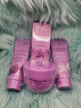Le Chic Repairing Caviar Hair Care Set - Pink